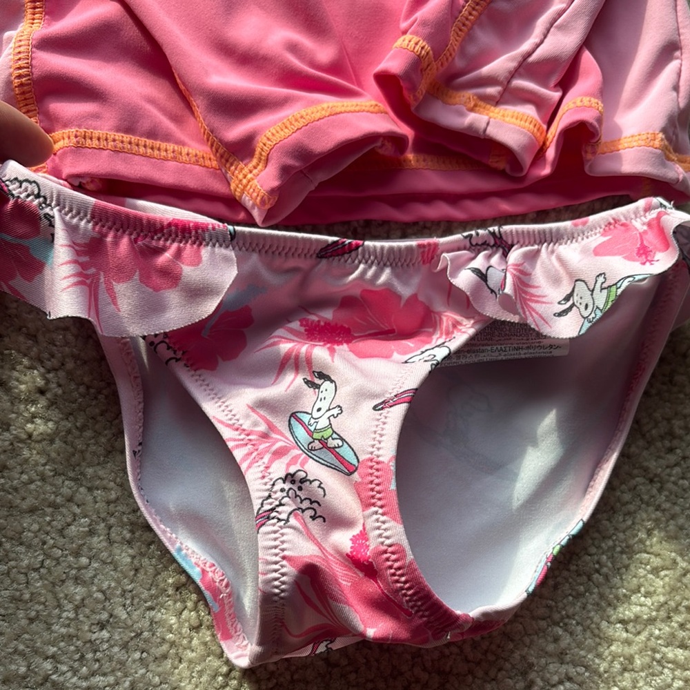 Kids Pink Swim Rash Guard Zara - Picture 7 of 10